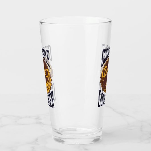 Good People Drink Good Beer Funny Bartender Glas (Links)