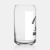 Good People Drink Good Beer - Funny Beer Quote Blikvorm Glas (Links)
