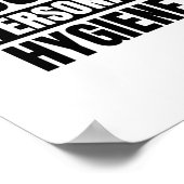 Good personal hygiene poster (Hoek)