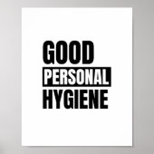 Good personal hygiene poster (Voorkant)