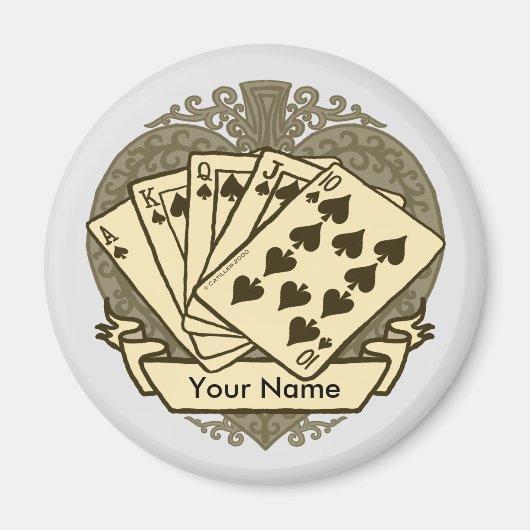 Good Poker Hand magnet (Voorkant)