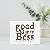 Good Queen Bess Briefkaart (Staand voorkant)