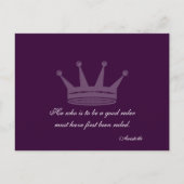 Good Ruler Quote - Aristoteles Briefkaarten (Voorkant)