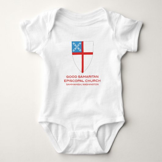 Good Sam Episcopal Church Sammamish Baby Outfit Romper (Voorkant)
