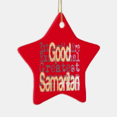 Good Samaritan Extraordinaire Keramisch Ornament (Rechts)