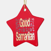 Good Samaritan Extraordinaire Keramisch Ornament (Links)