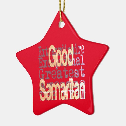 Good Samaritan Extraordinaire Keramisch Ornament (Links)