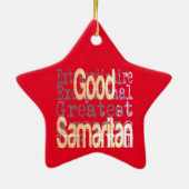 Good Samaritan Extraordinaire Keramisch Ornament (Achterkant)