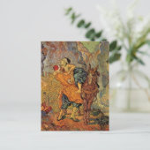 Good Samaritan (na Delacroix), Vincent van Gogh Briefkaart (Staand voorkant)