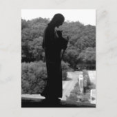 Good Shepherd (B&W) - briefkaart (Voorkant)