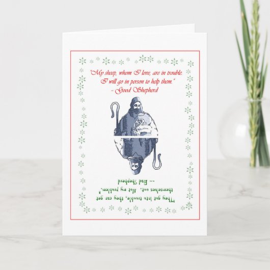 Good Shepherd / Christmas Card 2006 Feestdagen Kaart (Voorkant)