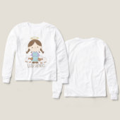 Good Shepherd Cute Christian Kids Shirt (Voorkant /achterkant)