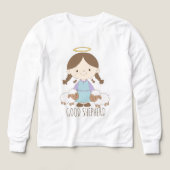 Good Shepherd Cute Christian Kids Shirt (Voorkant)