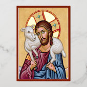 Good Shepherd Folie Uitnodiging (Voorkant)