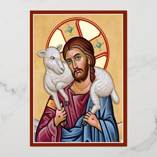 Good Shepherd Folie Uitnodiging (Voorkant)