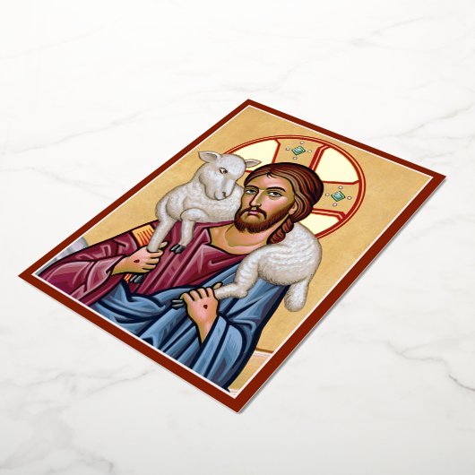 Good Shepherd Folie Uitnodiging (Gedraaid)