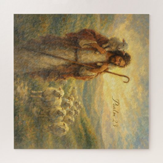 Good Shepherd Jesus Wall Decor Legpuzzel (Horizontaal)