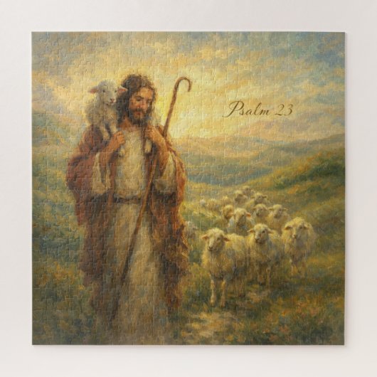 Good Shepherd Jesus Wall Decor Legpuzzel (Verticaal)
