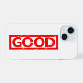 Good Stempel iPhone 15 Case (Achterkant horizontaal)