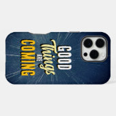 Good Things are Coming iPhone Hoesje (Achterkant horizontaal)