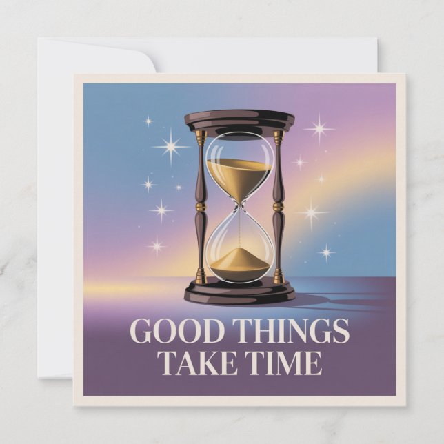 Good Things Take Time (Voorkant)