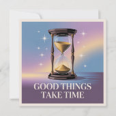 Good Things Take Time Kaart (Voorkant)
