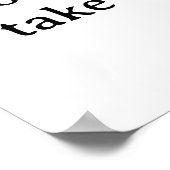 Good Things Take Time Minimalist Typography Poster (Hoek)