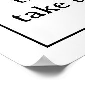 Good Things Take Time Minimalist Typography Poster (Hoek)