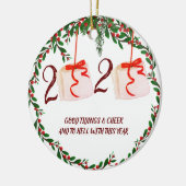 Good Tidings and Cheer to Hell met dit jaar 202 Keramisch Ornament (Links)