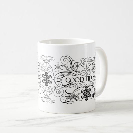 Good Tidings Holiday Mok (Voorkant rechts)