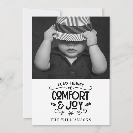 Good Tidings of Comfort and Joy | Moderne foto (Voorkant)