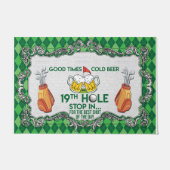 Good Time Cold Beer Funny Mat, Golfing Deurmat (Voorkant)