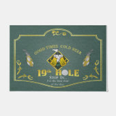 Good Time Cold Beer Mat, Golf Deurmat (Voorkant)