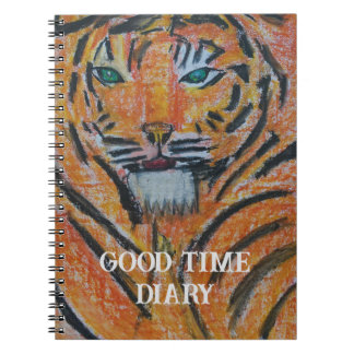 GOOD TIME DIARY BEROEMD GEMAAKT DOOR PAUL REILLY. NOTITIEBOEK