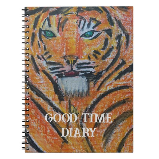 GOOD TIME DIARY BEROEMD GEMAAKT DOOR PAUL REILLY. NOTITIEBOEK (Voorkant)