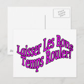 Good Times Briefkaart (Voorkant / Achterkant)