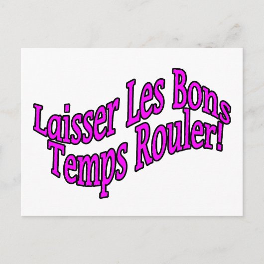 Good Times Briefkaart (Voorkant)