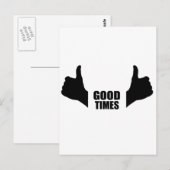 Good Times Briefkaart (Voorkant / Achterkant)