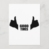 Good Times Briefkaart (Voorkant)