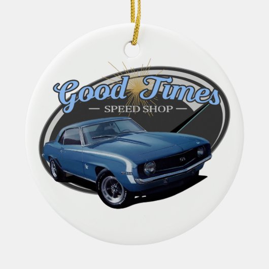 Good Times Camaro Keramisch Ornament (Voorkant)