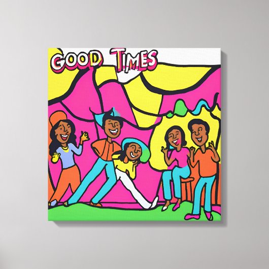 Good Times Canvas Afdruk (Voorkant)