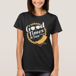 Good Times en Tan Lines T-shirt