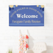 Good Times! Great Family Reunion banner (Insitu)