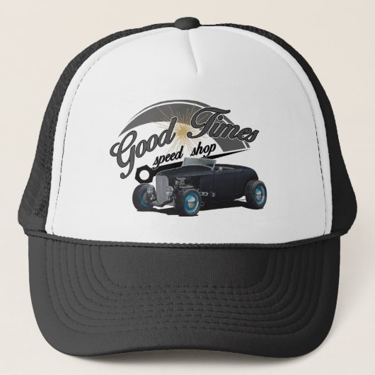 Good Times Hot Rod Trucker Pet (Voorkant)