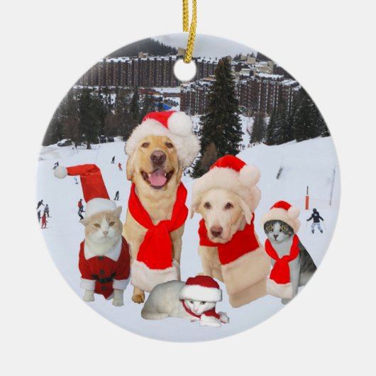 Good Times Samen Keramisch Ornament (Voorkant)