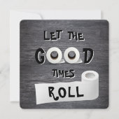 Good Times toiletpapier Kaart (Voorkant)