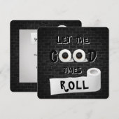 Good Times toiletpapier Kaart (Voorkant / Achterkant)