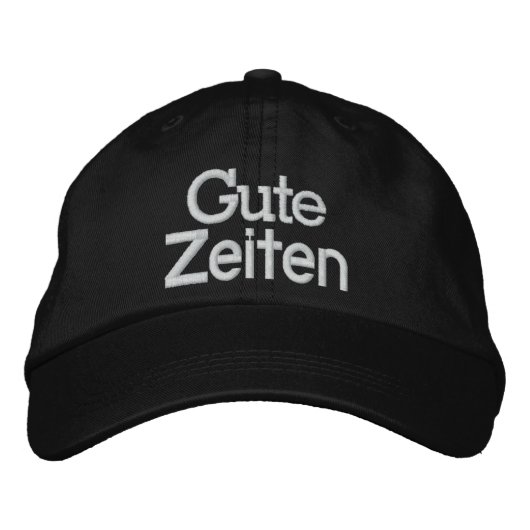 Good Times ....: ) van SRF Geborduurde Pet (Voorkant)
