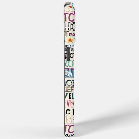 good trouble typography Case-Mate iPhone case (Achterkant / Rechts)