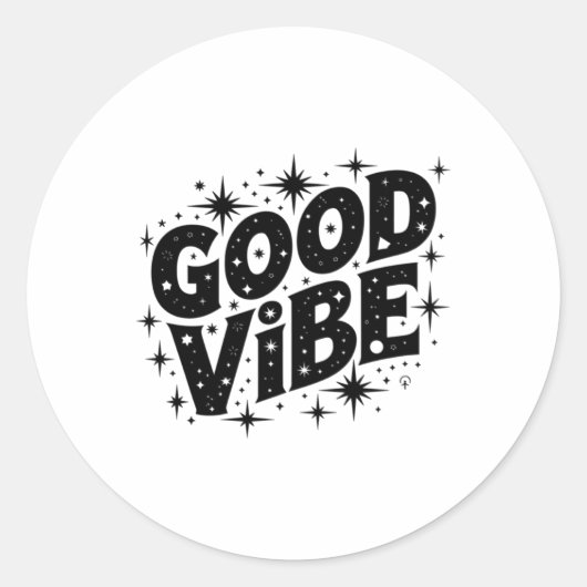 Good Vibe Stars Sticker (Voorkant)